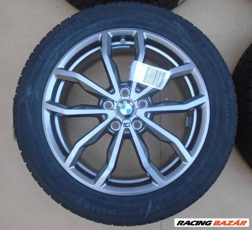 ÁR/DB! [GYÁRI ÚJ] BMW - ALUFELNI GARNITÚRA + TÉLI GUMI 205 / 55 R18 - 96H - X1 / F48+LCI ; X2 / F39 -  6877550 3. kép